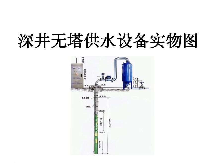 石台县井泵无塔式供水设备